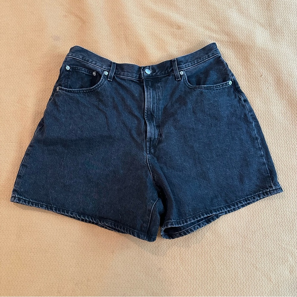 Everlane A line denim short - size 33